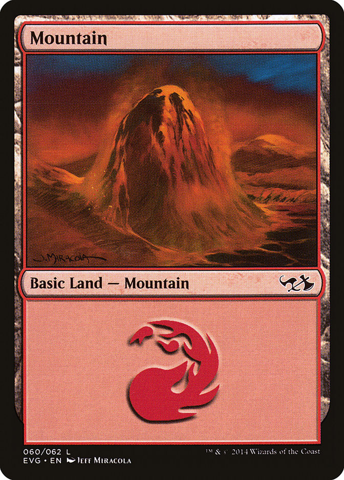 Mountain (60) (Elves vs. Goblins) [Duel Decks Anthology] | Gamer Loot