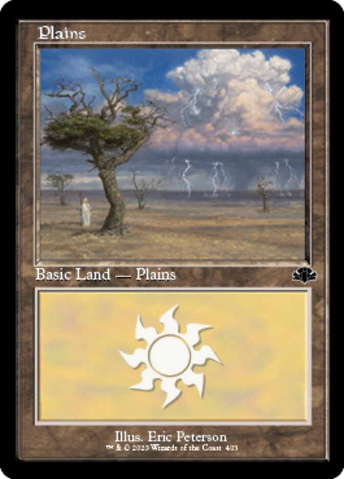 Plains (403) (Retro) [Dominaria Remastered] | Gamer Loot