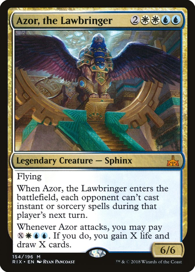 Azor, the Lawbringer [Rivals of Ixalan] | Gamer Loot