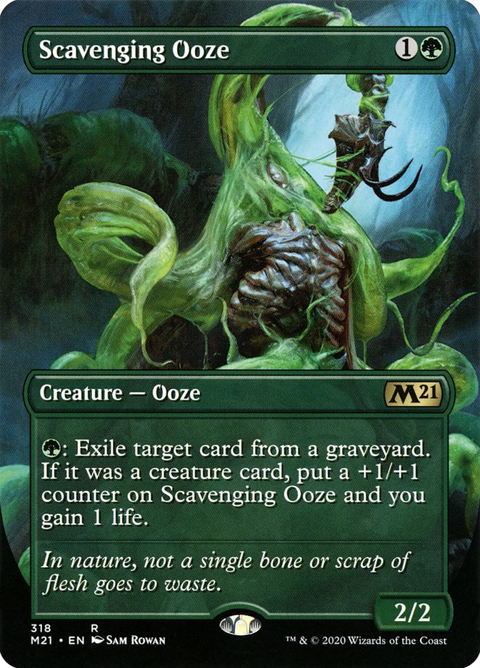 Scavenging Ooze (Extended) [Core Set 2021] | Gamer Loot