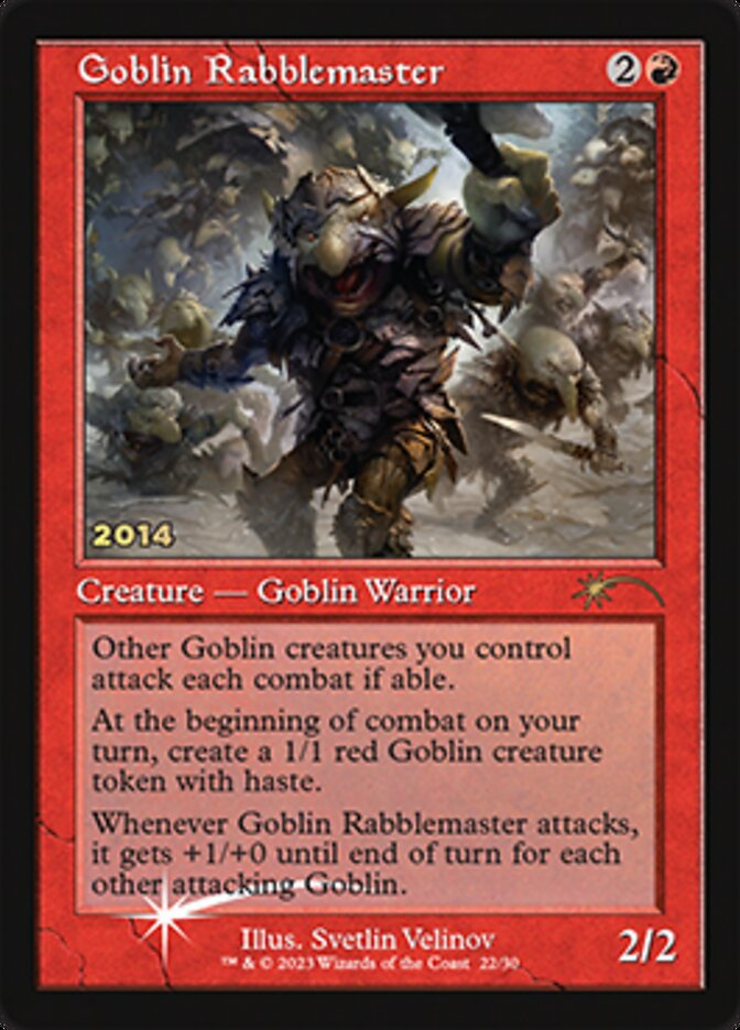 Goblin Rabblemaster [30th Anniversary Promos] | Gamer Loot