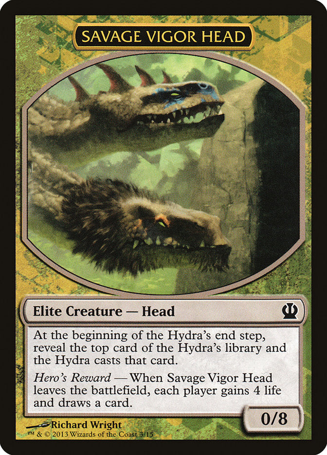 Savage Vigor Head [Theros Face the Hydra] | Gamer Loot