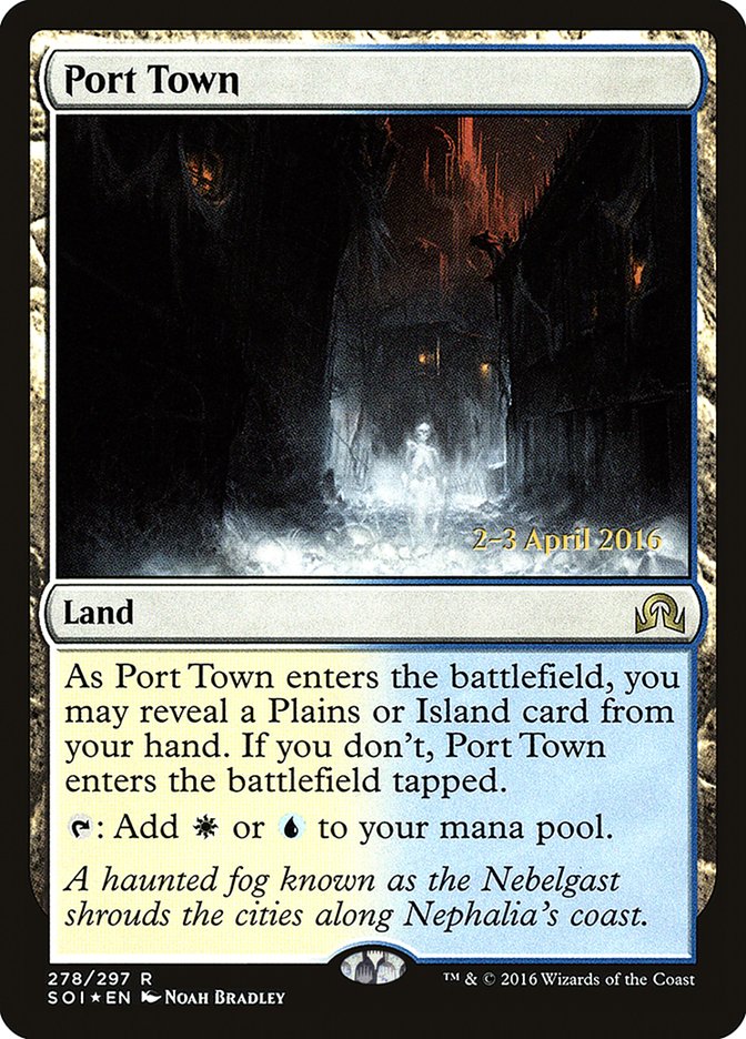 Port Town [Shadows over Innistrad Prerelease Promos] | Gamer Loot