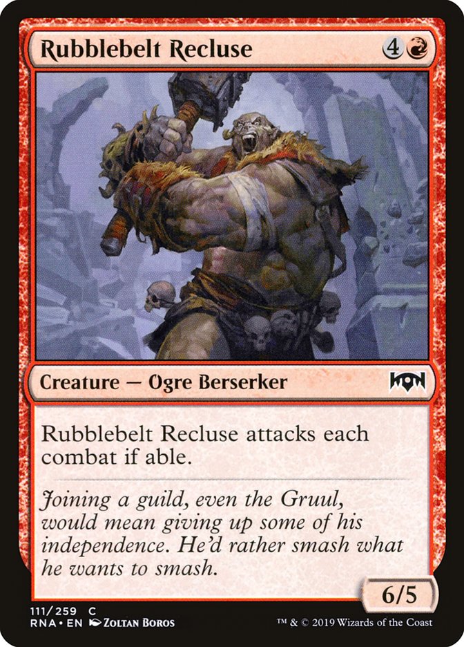 Rubblebelt Recluse [Ravnica Allegiance] | Gamer Loot