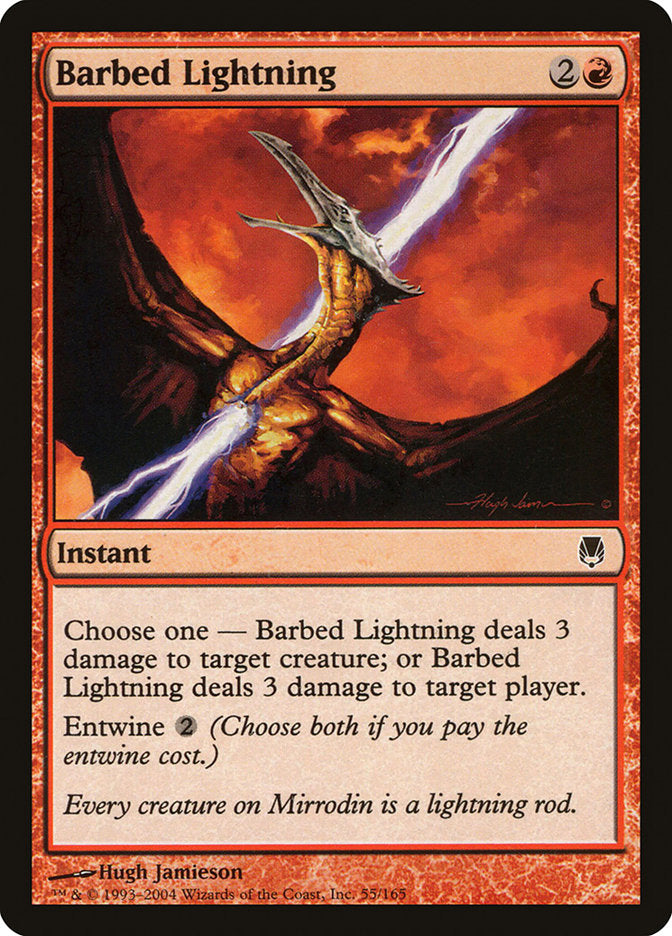 Barbed Lightning [Darksteel] | Gamer Loot