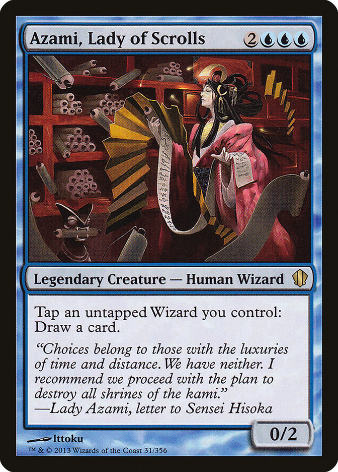 Azami, Lady of Scrolls [Commander 2013] | Gamer Loot