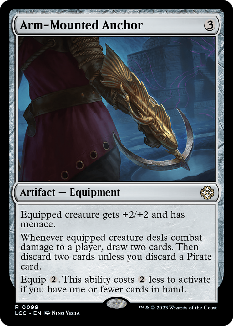 Arm-Mounted Anchor [The Lost Caverns of Ixalan Commander] | Gamer Loot