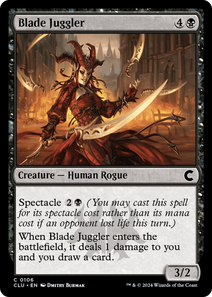 Blade Juggler [Ravnica: Clue Edition] | Gamer Loot