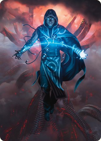 Jace, the Perfected Mind Art Card [Phyrexia: All Will Be One Art Series] | Gamer Loot