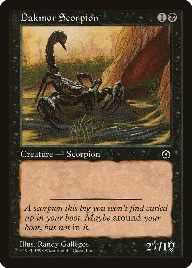 Dakmor Scorpion [Portal Second Age] | Gamer Loot