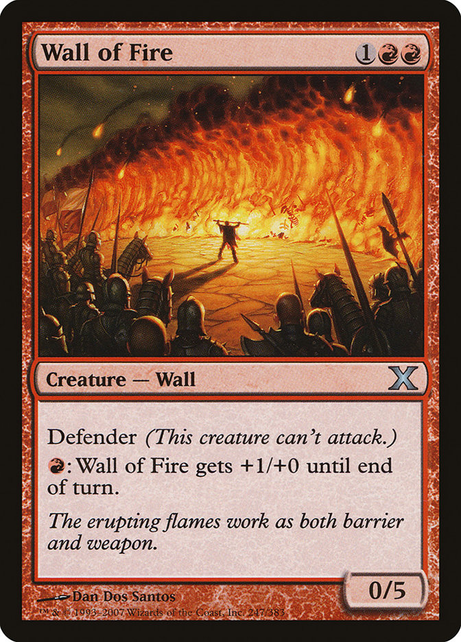 Wall of Fire [Tenth Edition] | Gamer Loot