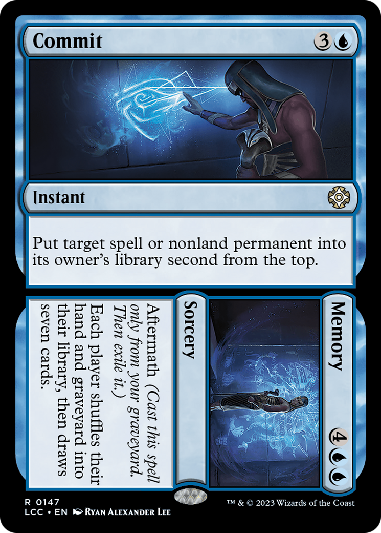 Commit // Memory [The Lost Caverns of Ixalan Commander] | Gamer Loot