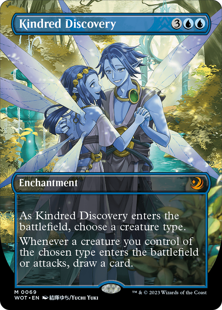 Kindred Discovery (Anime Borderless) [Wilds of Eldraine: Enchanting Tales] | Gamer Loot