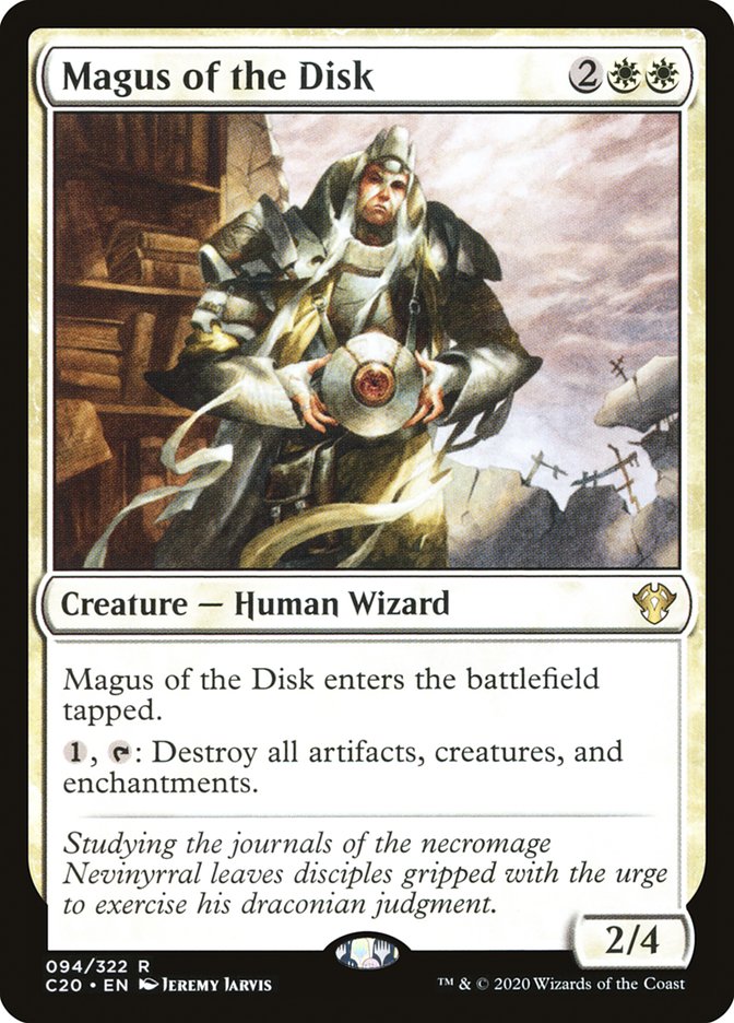 Magus of the Disk [Commander 2020] | Gamer Loot