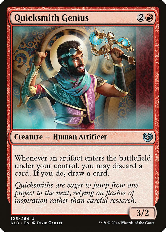 Quicksmith Genius [Kaladesh] | Gamer Loot