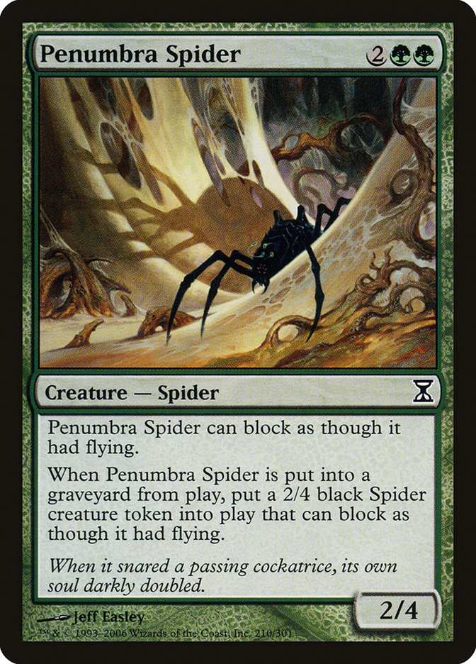 Penumbra Spider [Time Spiral] | Gamer Loot