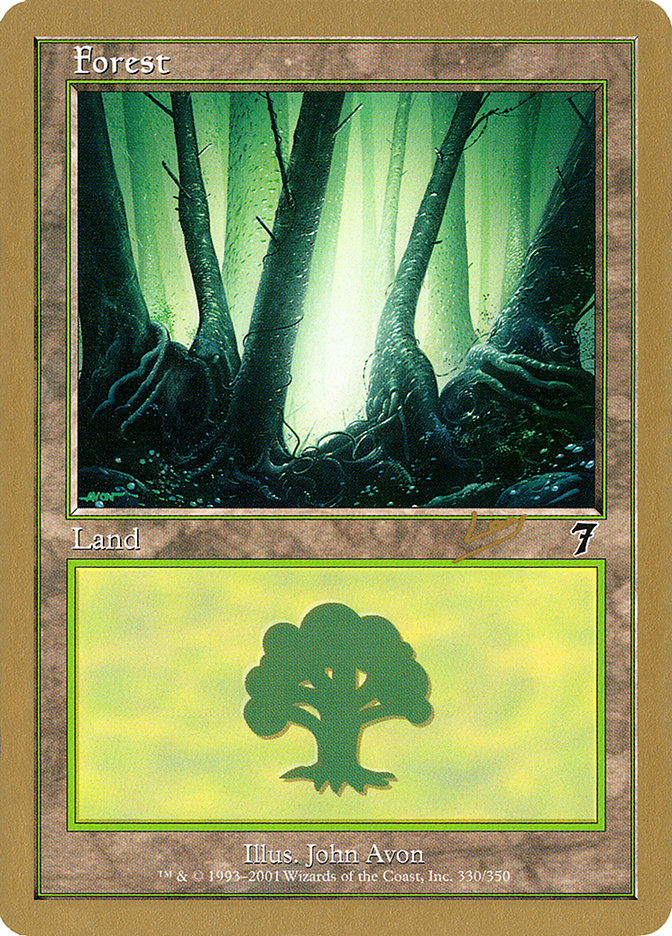 Forest (rl330) (Raphael Levy) [World Championship Decks 2002] | Gamer Loot