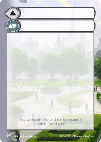 Helper Card (4/9) [Strixhaven: School of Mages Tokens] | Gamer Loot