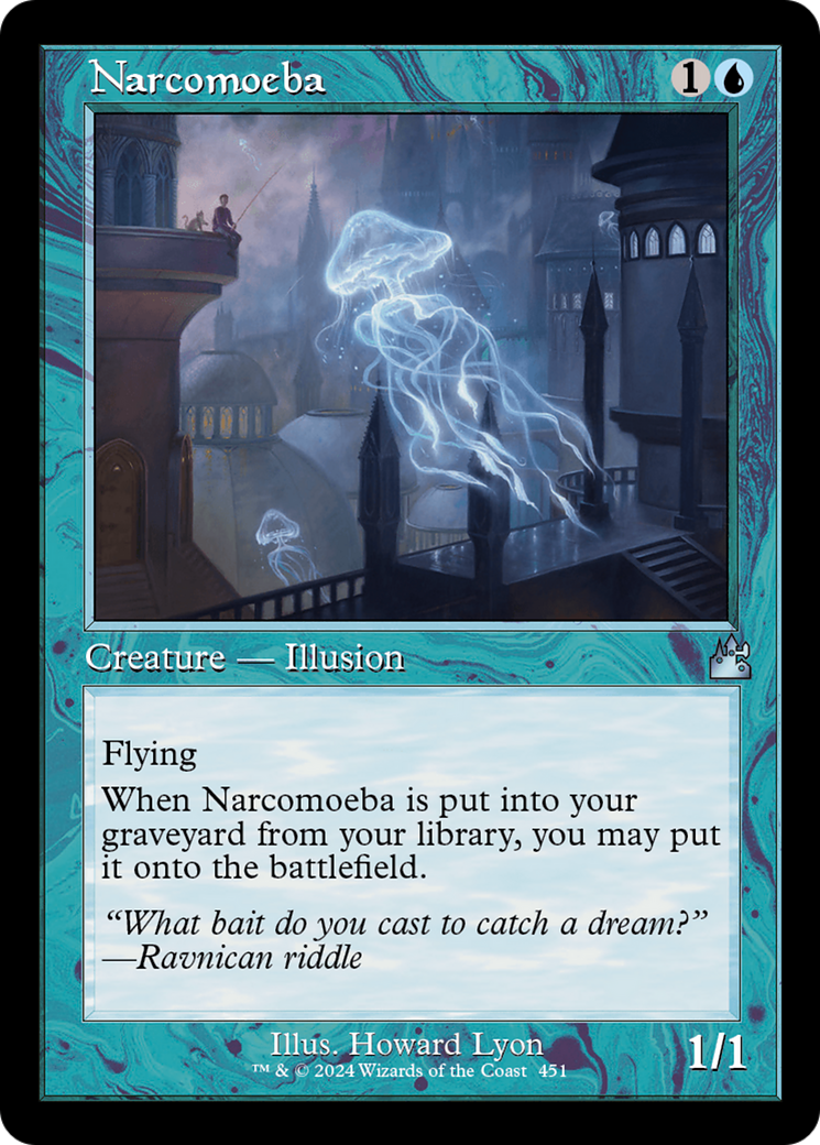 Narcomoeba (Retro Frame) [Ravnica Remastered] | Gamer Loot