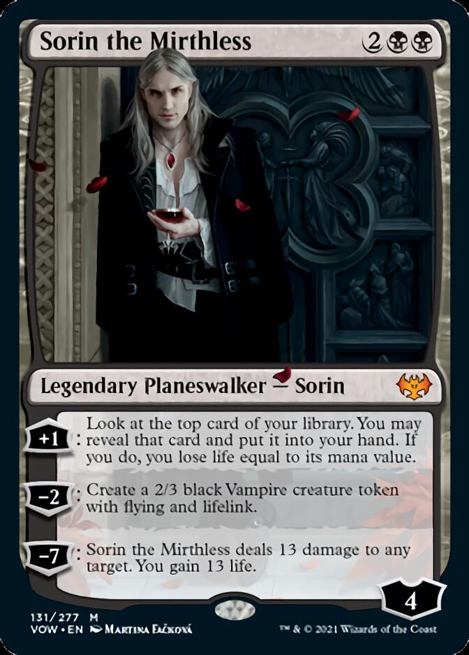 Sorin the Mirthless [Innistrad: Crimson Vow] | Gamer Loot