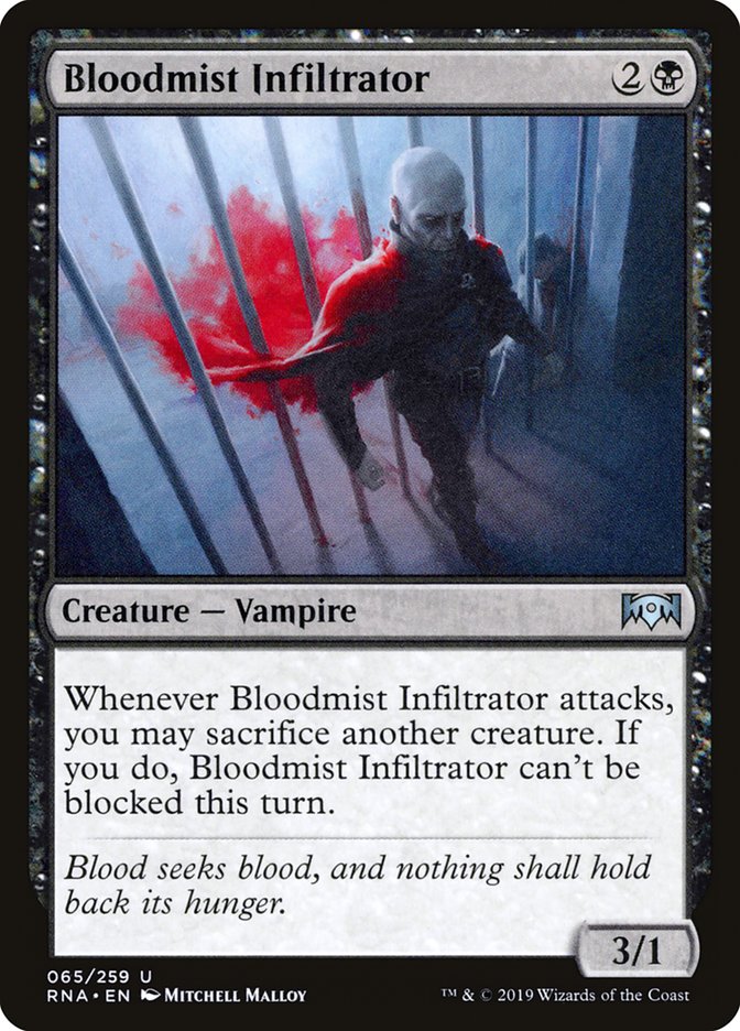 Bloodmist Infiltrator [Ravnica Allegiance] | Gamer Loot