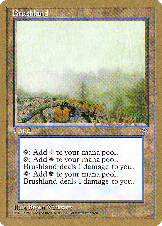 Brushland (Preston Poulter) [Pro Tour Collector Set] | Gamer Loot