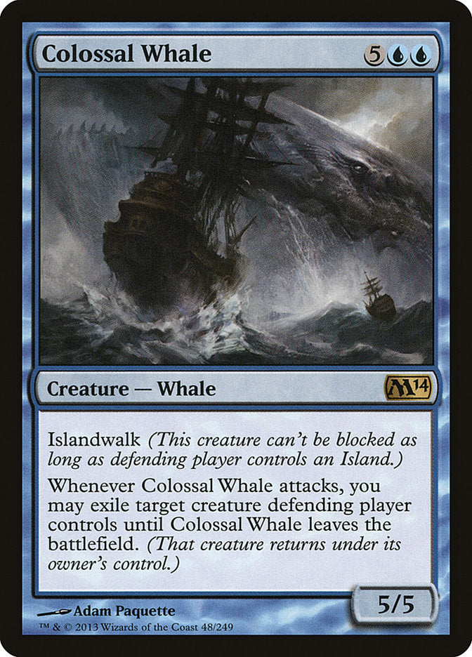 Colossal Whale [Magic 2014] | Gamer Loot