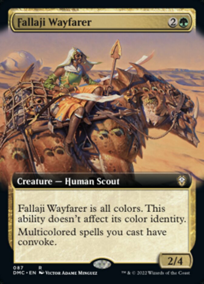 Fallaji Wayfarer (Extended Art) [Dominaria United Commander] | Gamer Loot