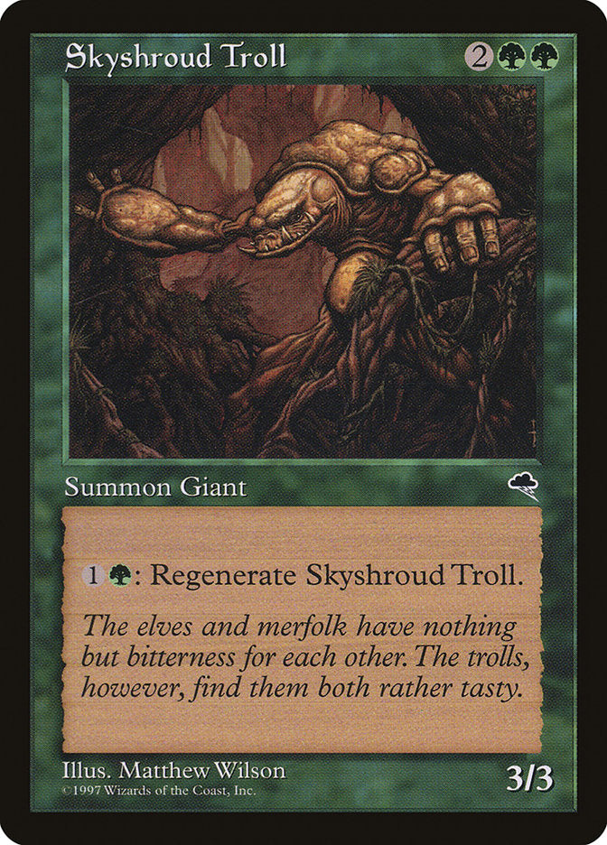 Skyshroud Troll [Tempest] | Gamer Loot