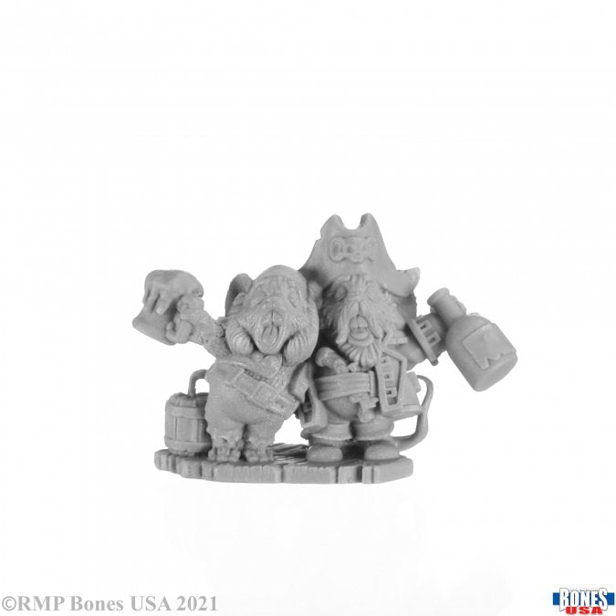 Reaper Bones Miniatures: Reapercon 2021, Pirate Mouslings | Gamer Loot