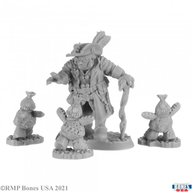 Reaper Bones Miniatures: Hawthorne Krabbe and Poppets | Gamer Loot