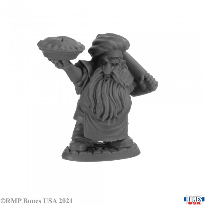 Reaper Bones Miniatures: Tub, Dwarf Baker | Gamer Loot