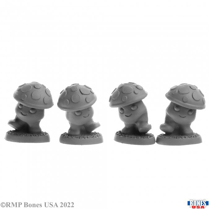 Reaper Bones Miniatures: Shroomies (4) | Gamer Loot