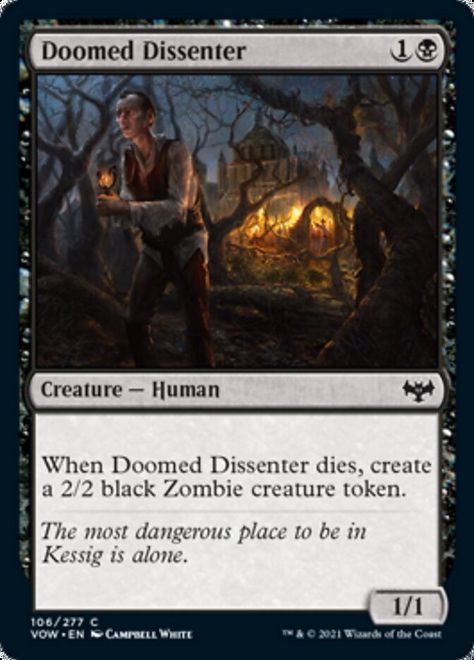 Doomed Dissenter [Innistrad: Crimson Vow] | Gamer Loot