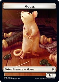 Mouse // Food (16) Double-sided Token [Throne of Eldraine Tokens] | Gamer Loot