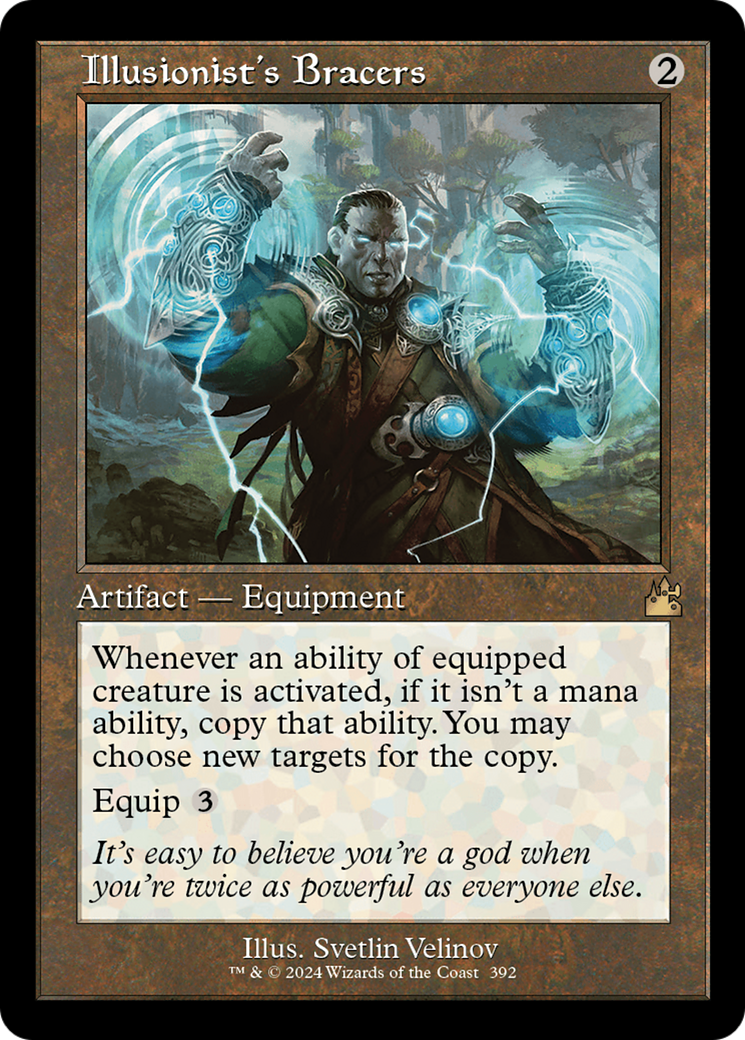 Illusionist's Bracers (Retro Frame) [Ravnica Remastered] | Gamer Loot