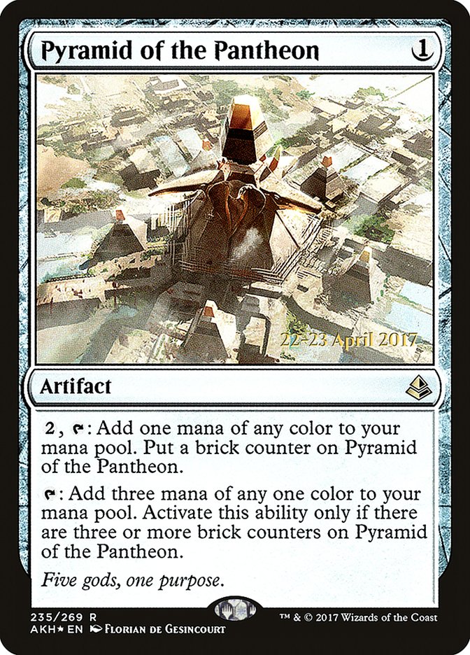 Pyramid of the Pantheon  [Amonkhet Prerelease Promos] | Gamer Loot