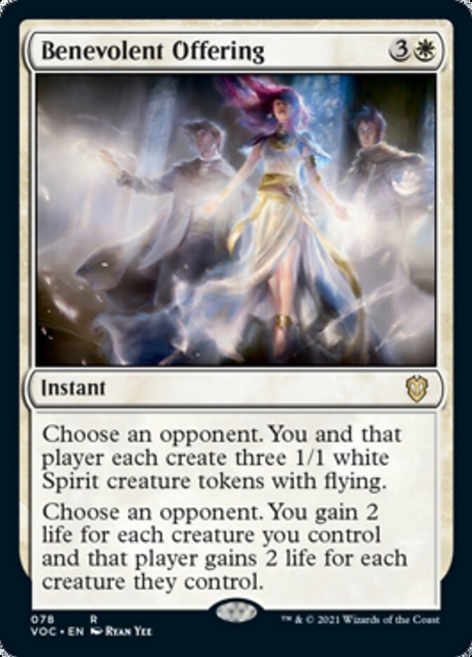 Benevolent Offering [Innistrad: Crimson Vow Commander] | Gamer Loot