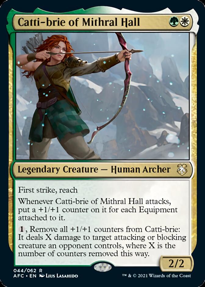 Catti-brie of Mithral Hall [Dungeons & Dragons: Adventures in the Forgotten Realms Commander] | Gamer Loot