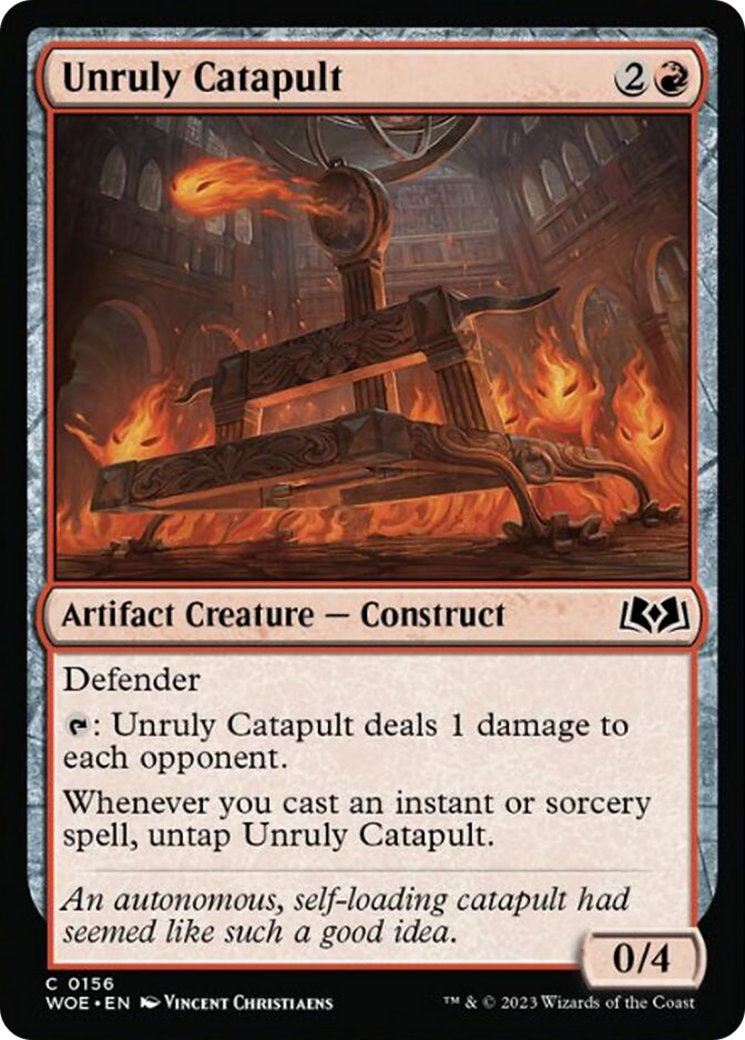 Unruly Catapult [Wilds of Eldraine] | Gamer Loot