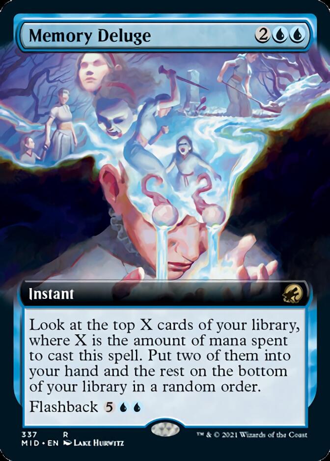 Memory Deluge (Extended) [Innistrad: Midnight Hunt] | Gamer Loot