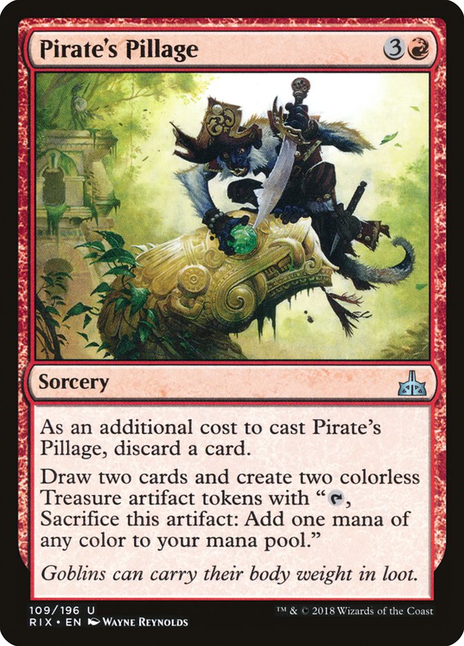 Pirate's Pillage [Rivals of Ixalan] | Gamer Loot