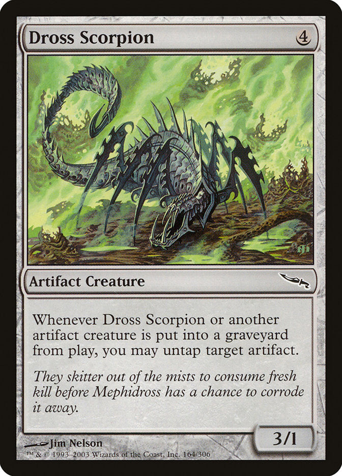 Dross Scorpion [Mirrodin] | Gamer Loot