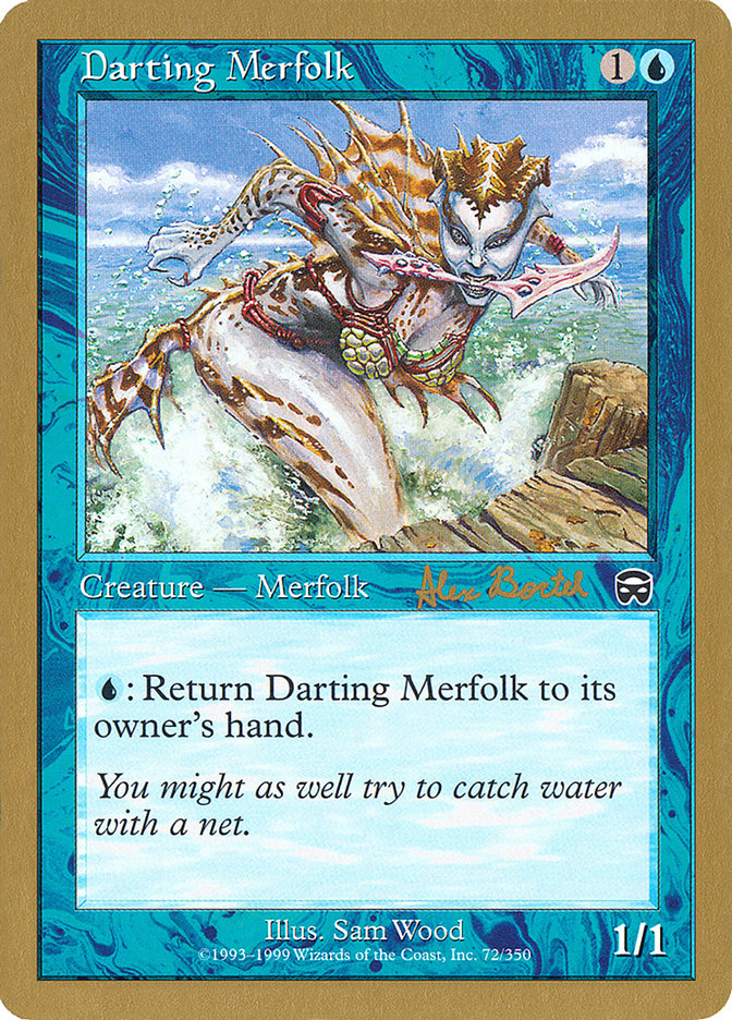 Darting Merfolk (Alex Borteh) [World Championship Decks 2001] | Gamer Loot