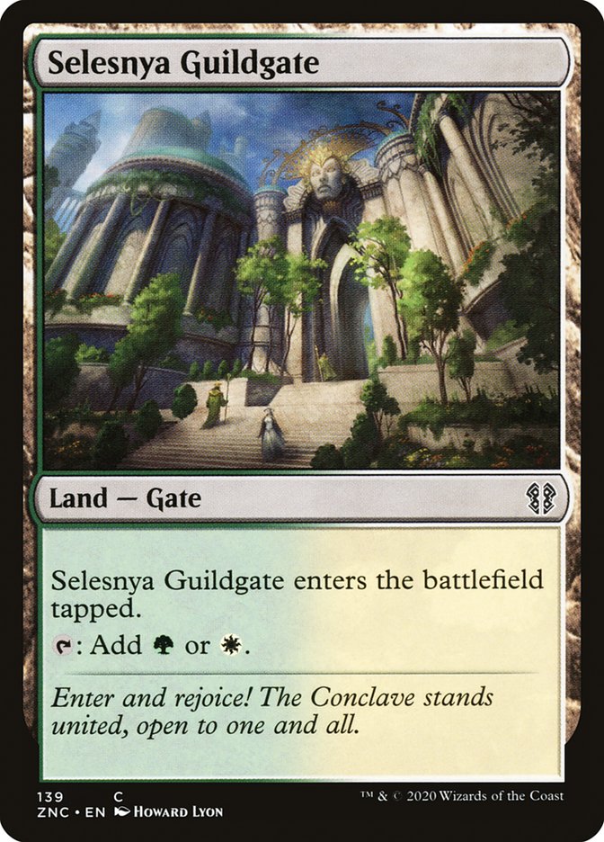 Selesnya Guildgate [Zendikar Rising Commander] | Gamer Loot