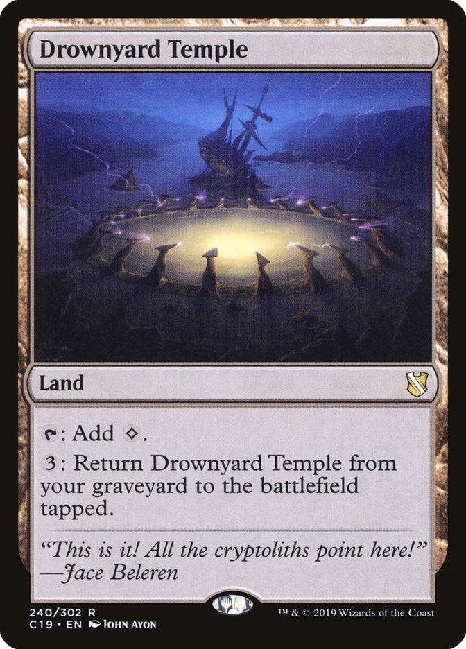 Drownyard Temple [Commander 2019] | Gamer Loot