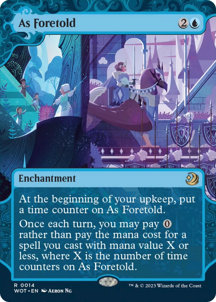 As Foretold [Wilds of Eldraine: Enchanting Tales] | Gamer Loot