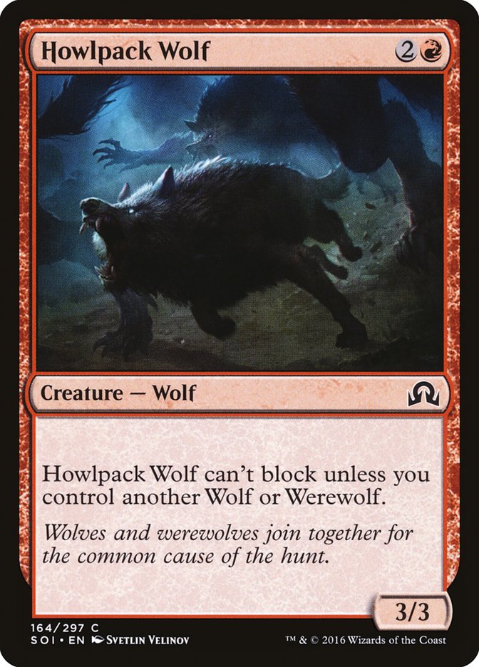 Howlpack Wolf [Shadows over Innistrad] | Gamer Loot