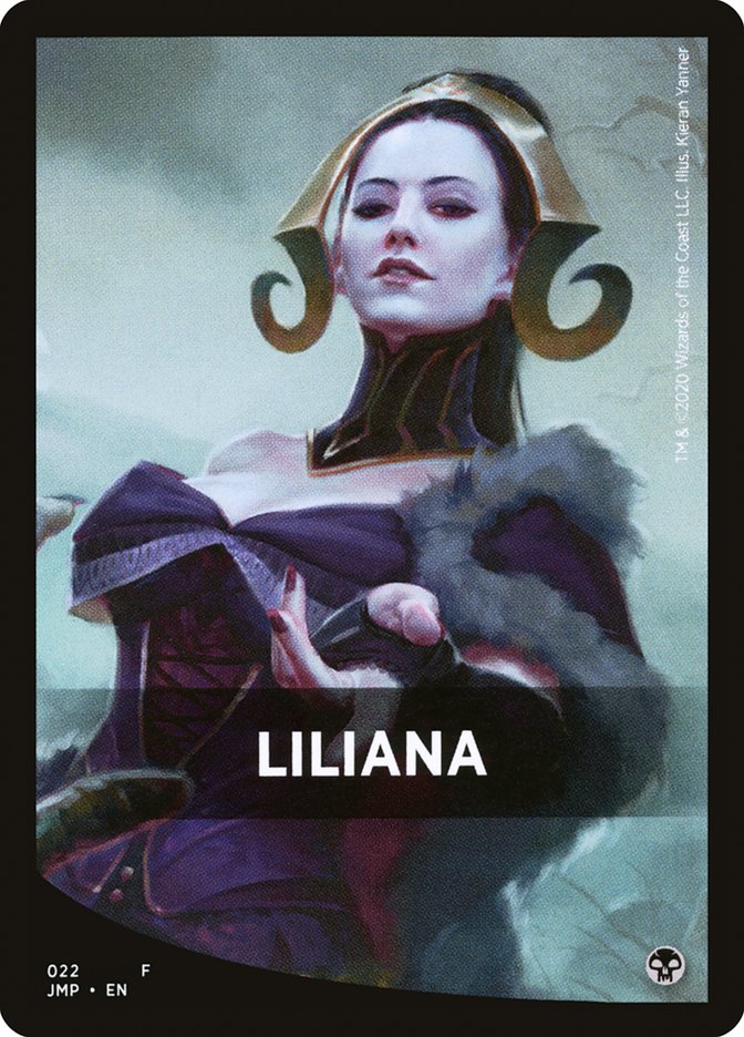 Liliana Theme Card [Jumpstart Front Cards] | Gamer Loot