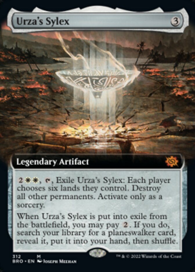 Urza's Sylex (Extended Art) [The Brothers' War] | Gamer Loot